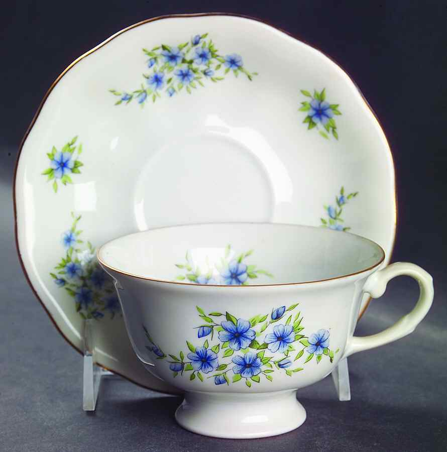 Candia Footed Cup & Saucer Set by Favolina-Karolina-1