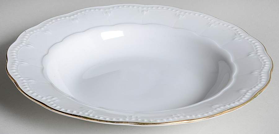 Christina Large Rim Soup Bowl by Favolina-Karolina-1
