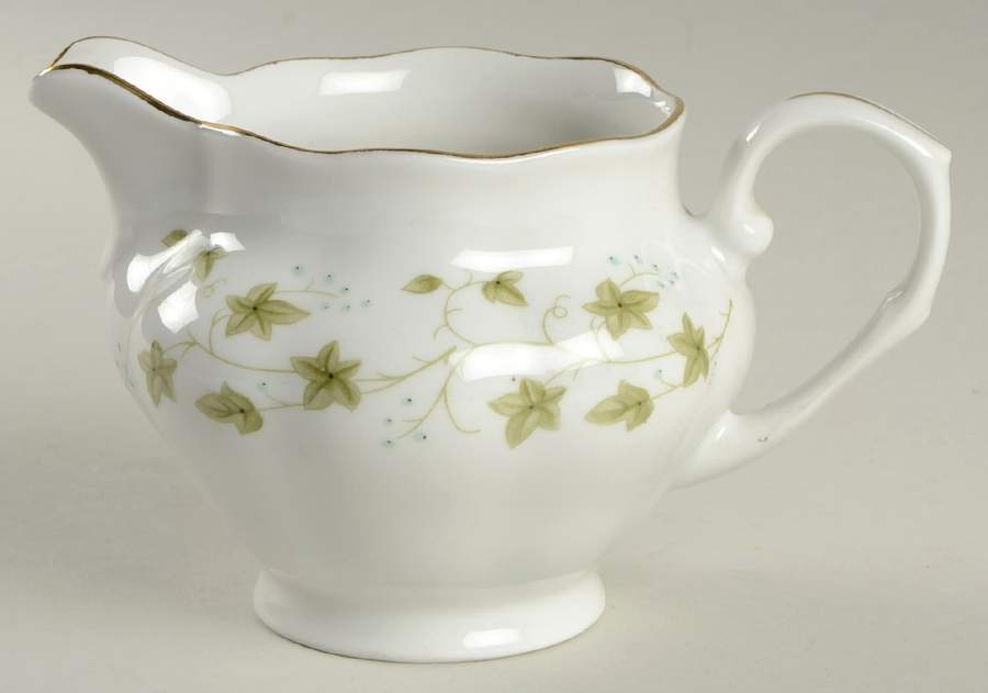 Diana (1-16" Gold Trim) Creamer by Favolina-Karolina-1