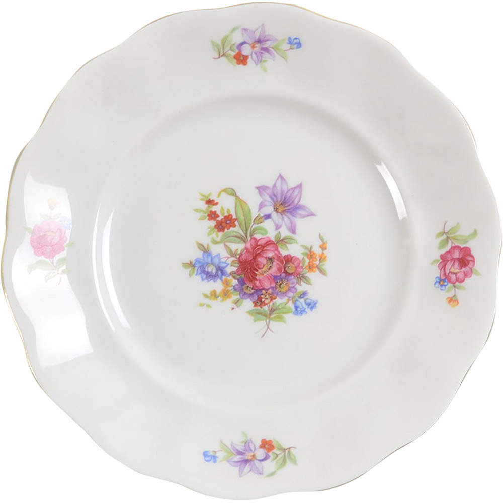 Meisen Flower Bread & Butter Plate by Favolina-Karolina-1
