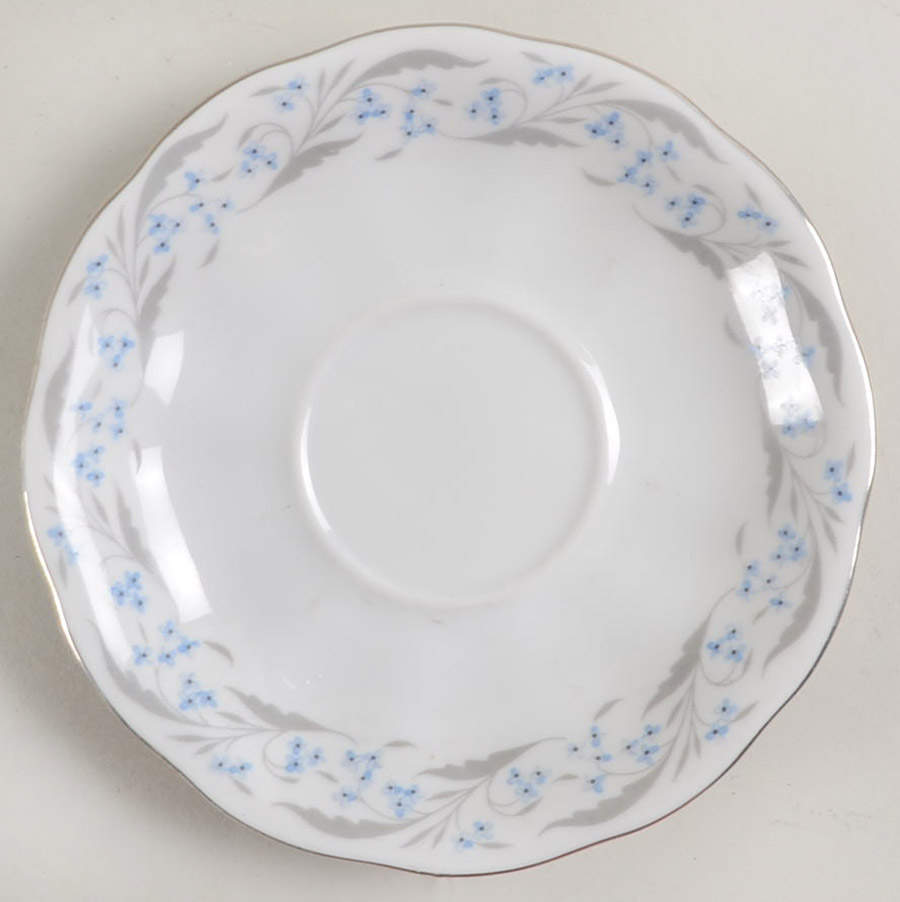 Harmony (Platinum Trim) Saucer by Favolina-Karolina-1