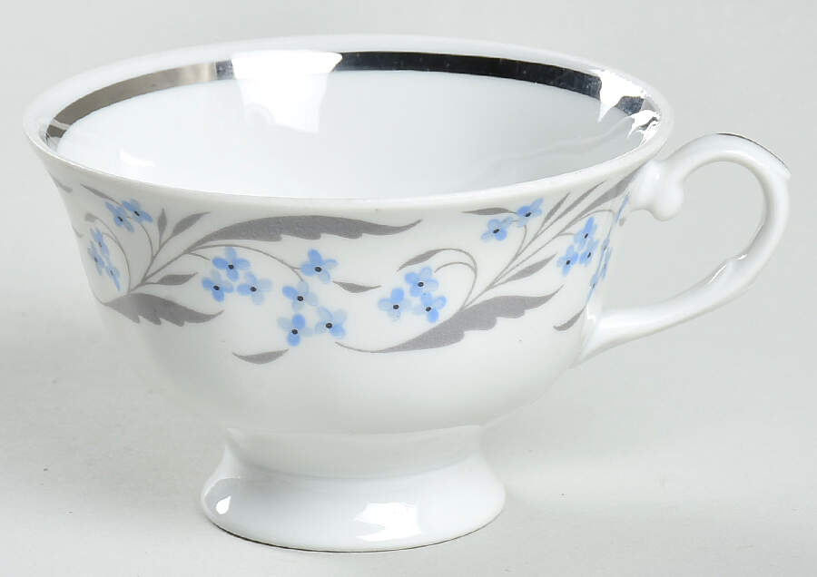 Harmony (Platinum Trim) Footed Cup by Favolina-Karolina-1