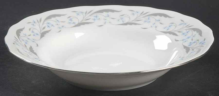 Harmony (Platinum Trim) Rim Soup Bowl by Favolina-Karolina-1