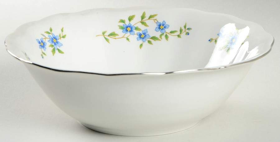 Maria (Platinum) 9" Round Vegetable Bowl by Favolina-Karolina-1