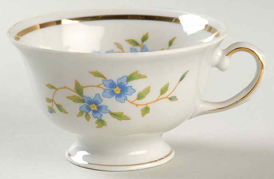 Maria (Gold Trim) Footed Cup by Favolina-Karolina-1