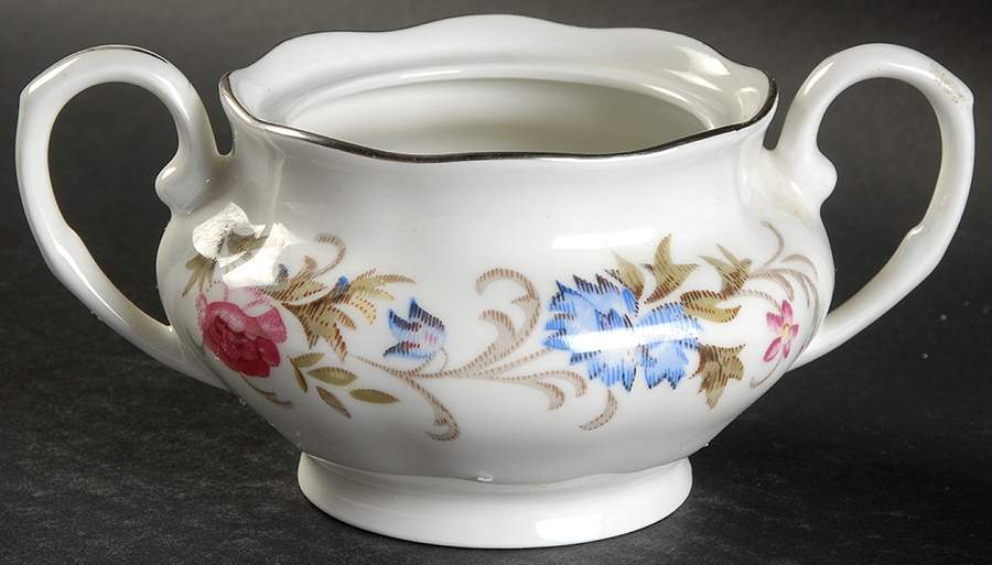 Marjorie Sugar Bowl No Lid by Favolina-Karolina-1