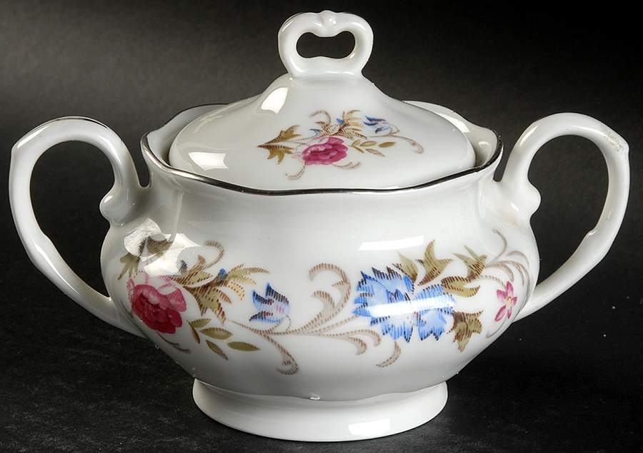 Marjorie Sugar Bowl & Lid by Favolina-Karolina-1