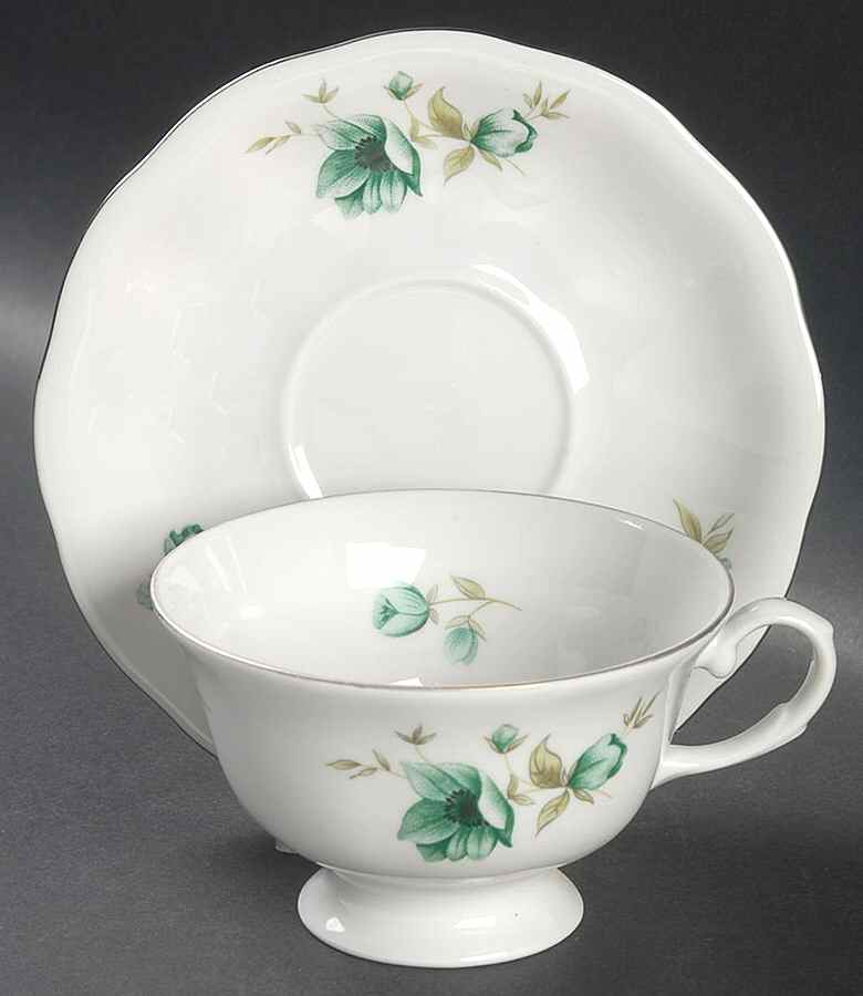 Morning Footed Cup & Saucer Set by Favolina-Karolina-1
