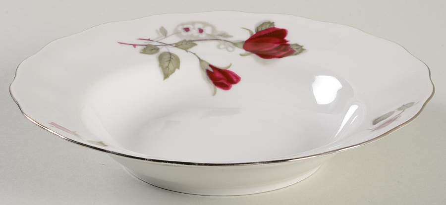 Old Rose Rim Soup Bowl by Favolina-Karolina-1