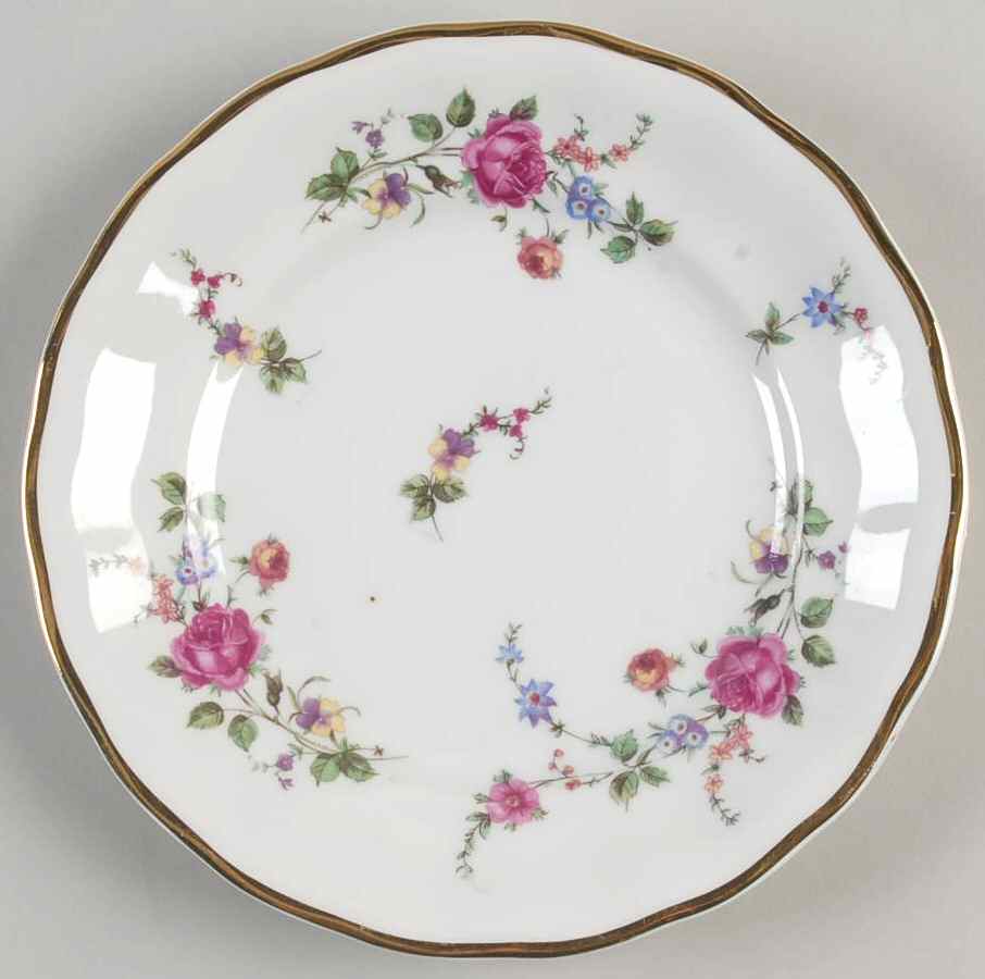 Sheraton Rose Salad Plate by Favolina-Karolina-1