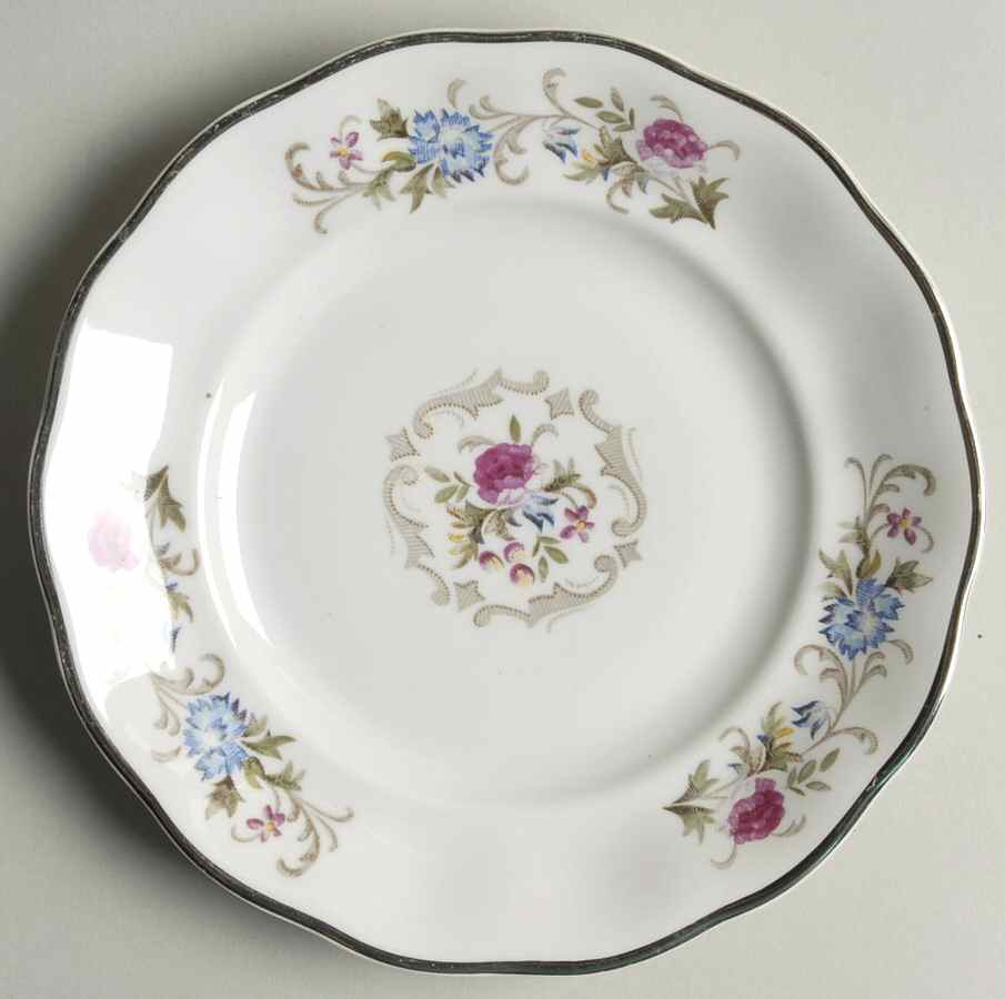 Summer Garden Bread & Butter Plate by Favolina-Karolina-1