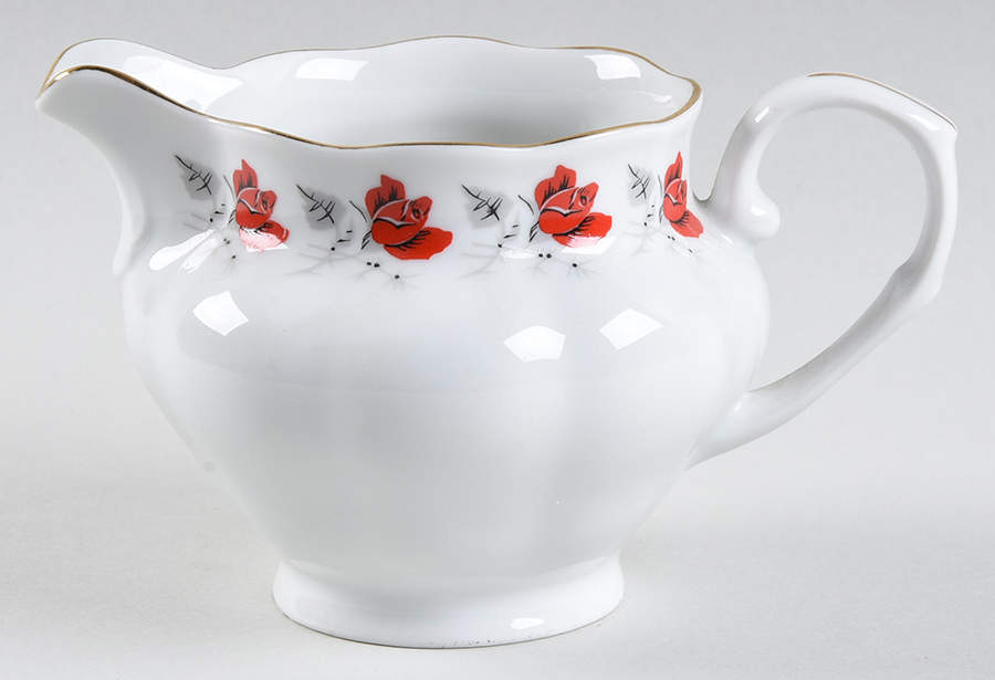 Trailing Rose Creamer by Favolina-Karolina-1