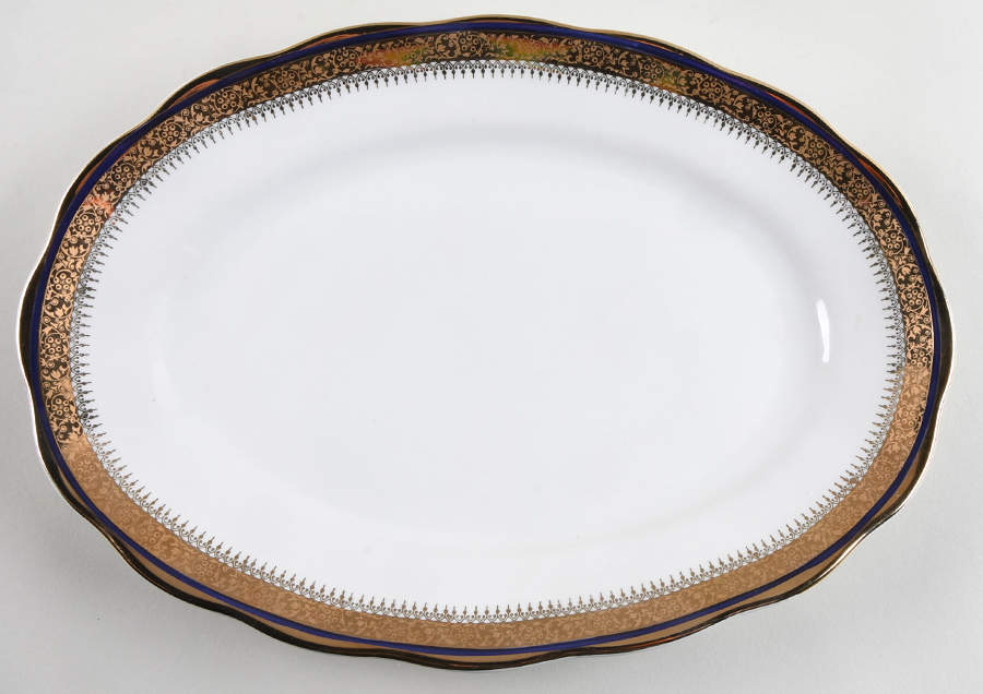 Van Cortland 13" Oval Serving Platter by Favolina-Karolina-1