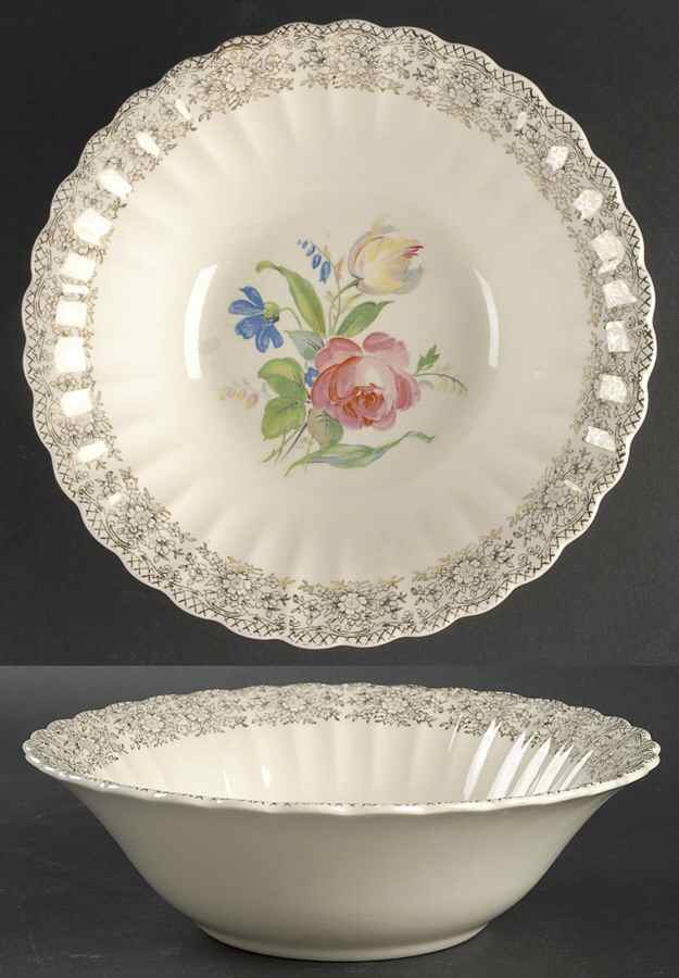 Sharon 9" Round Vegetable Bowl by Fairbanks Ward-1