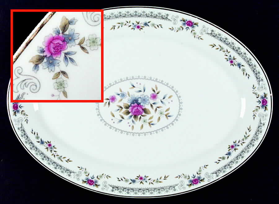 FCC45 14" Oval Serving Platter by Fine China of China-1