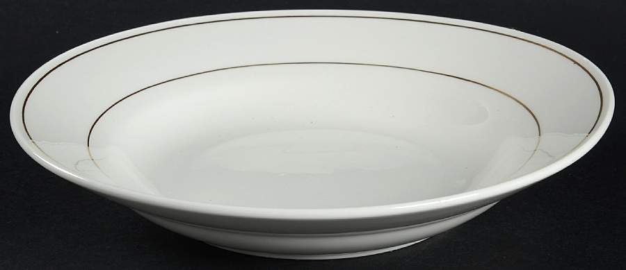 Simplicity Rim Soup Bowl by Fine China of China-1