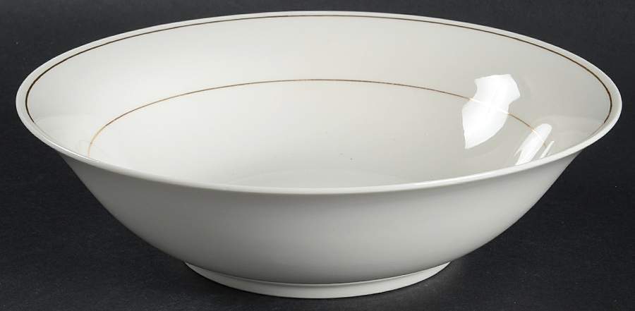 Simplicity 9" Round Vegetable Bowl by Fine China of China-1