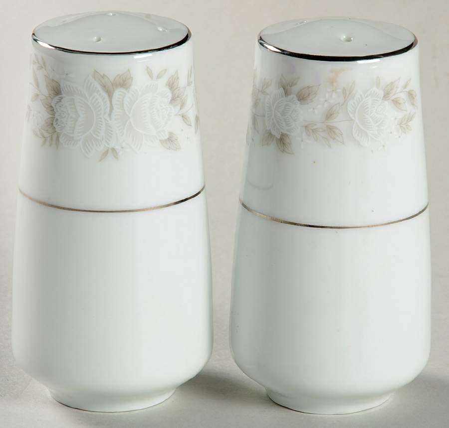 Adele Salt & Pepper Set by Fine China of Japan-1