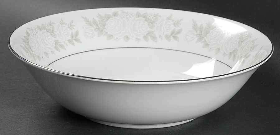 Adele 9" Round Vegetable Bowl by Fine China of Japan-1