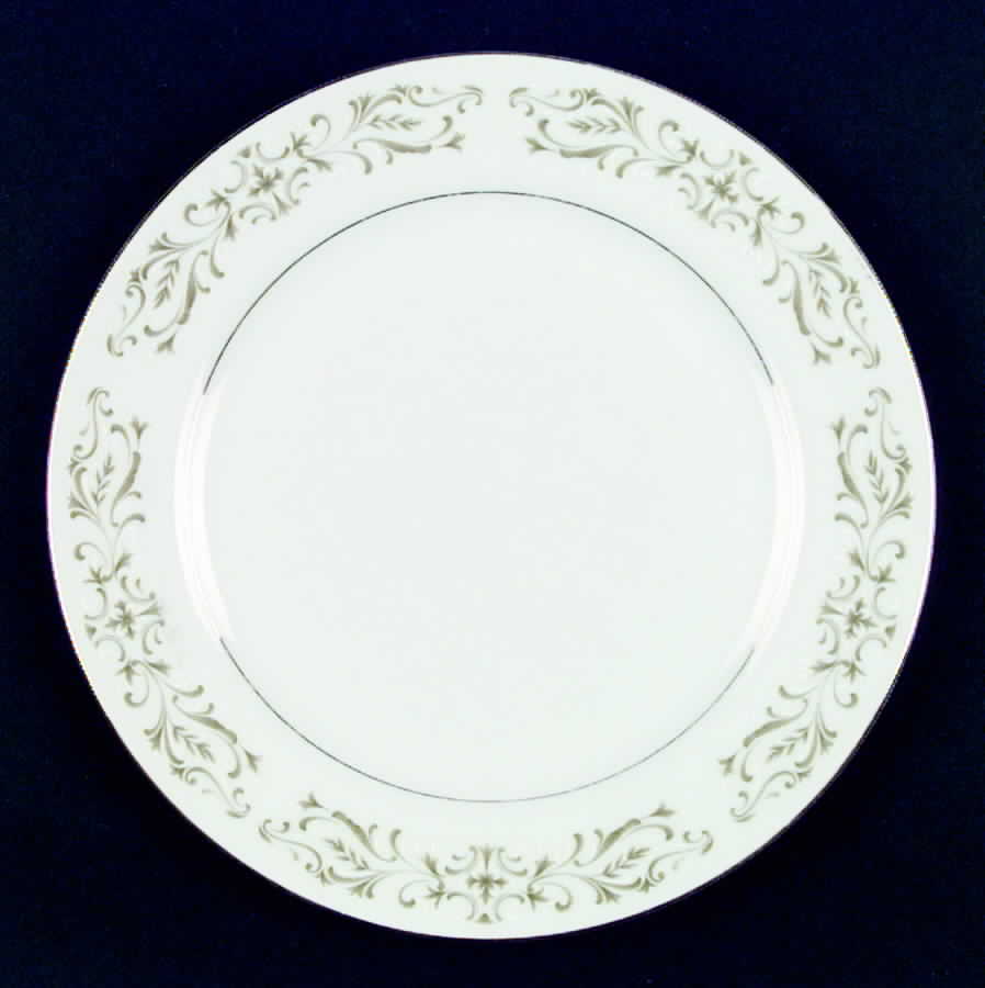 Allegro Green Dinner Plate by Gambles Import-1