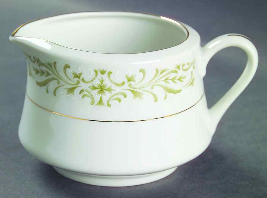 Allegro Green Creamer by Gambles Import-1