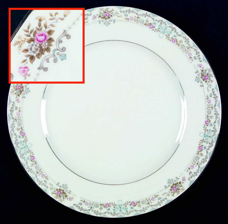 Amherst Dinner Plate by Fine China of Japan-1