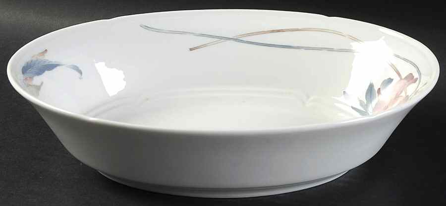 Anatole 10" Oval Vegetable Bowl by Fine China of Japan-1