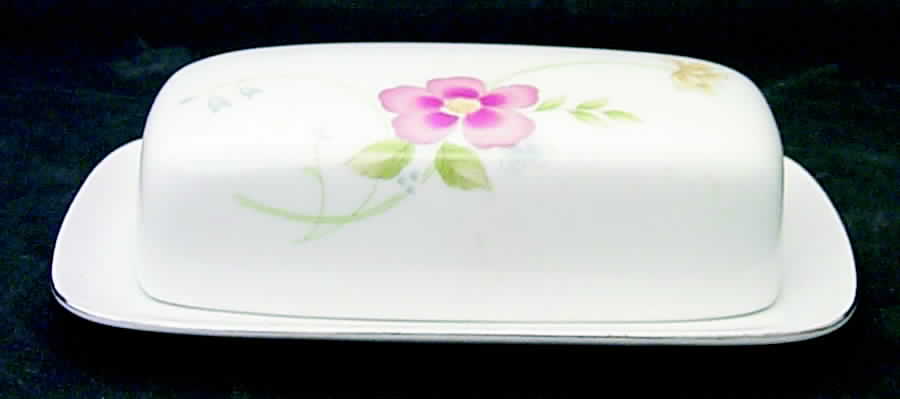 Annabelle 1/4 Lb Covered Butter by Fine China of Japan-1