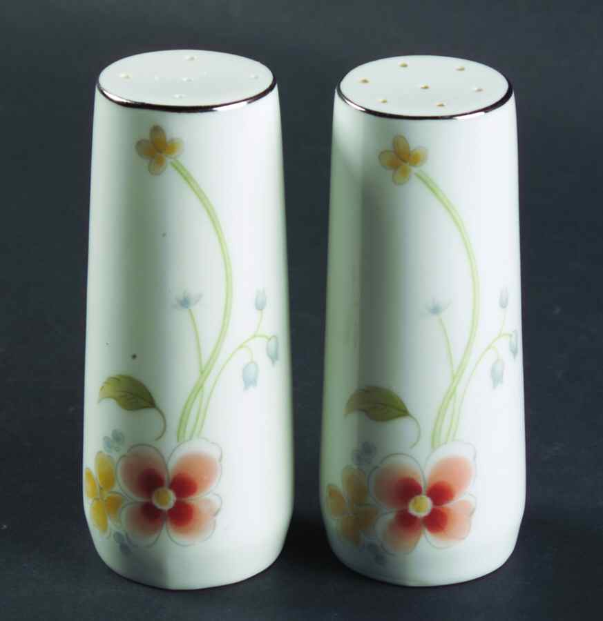 Annabelle Salt & Pepper Set by Fine China of Japan-1