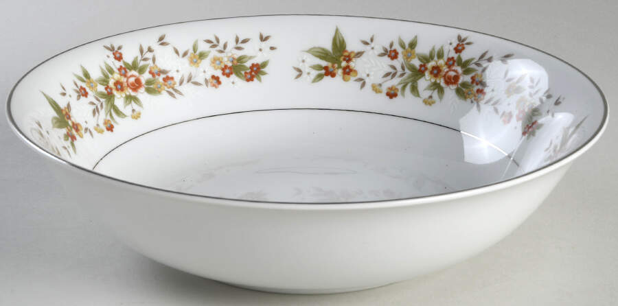 Arbor 9" Round Vegetable Bowl by Fine China of Japan-1