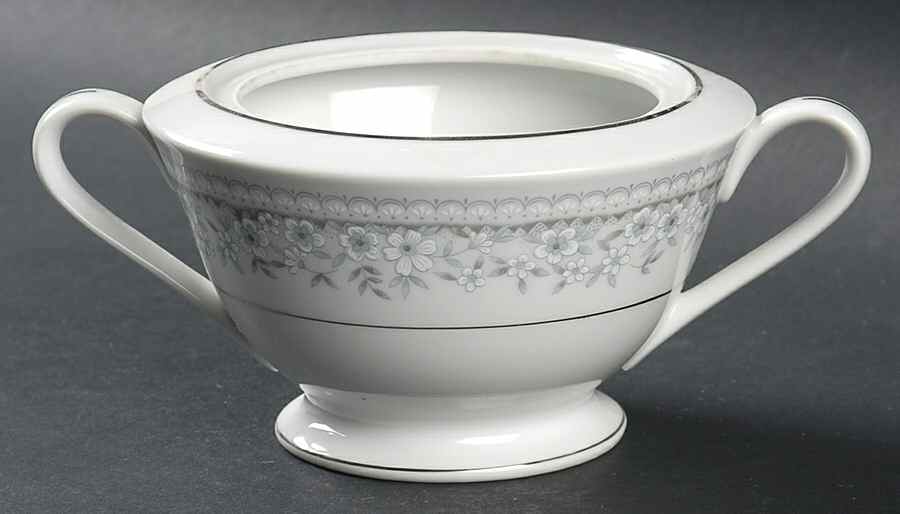 Arcadia Sugar Bowl No Lid by Fine China of Japan-1