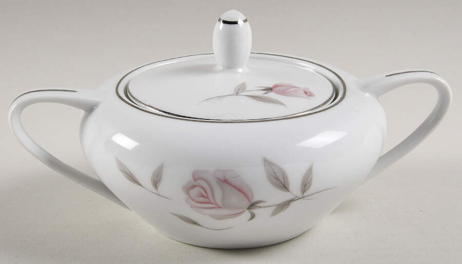 Argent Sugar Bowl & Lid by Fine China of China-1