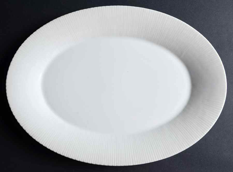 Ascot 12" Oval Serving Platter by Fine China of Japan-1