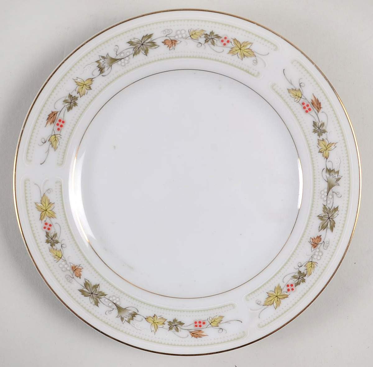 Autumn Bread & Butter Plate by Fine China of Japan-1
