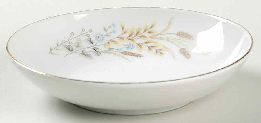 Autumn Wheat Fruit/Dessert (Sauce) Bowl by Fine China of Japan-1