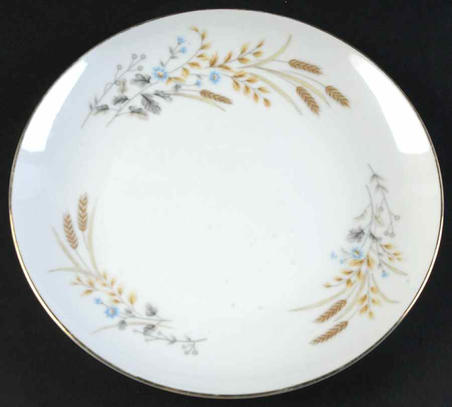 Autumn Wheat Salad Plate by Fine China of Japan-1