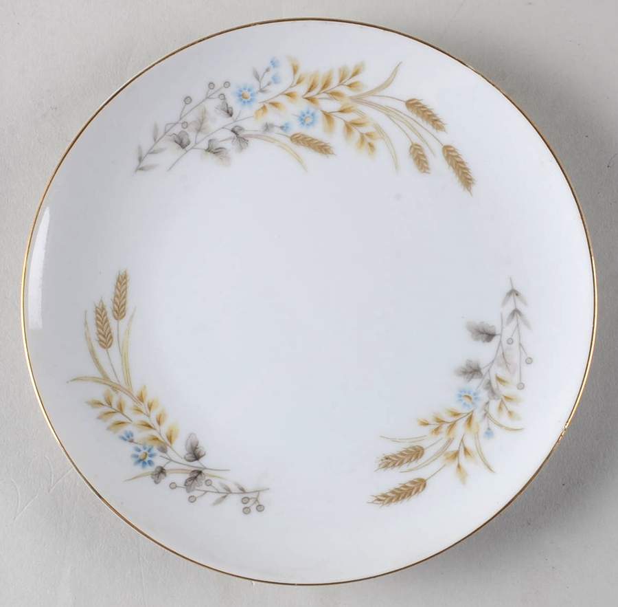 Autumn Wheat Bread & Butter Plate by Fine China of Japan-1
