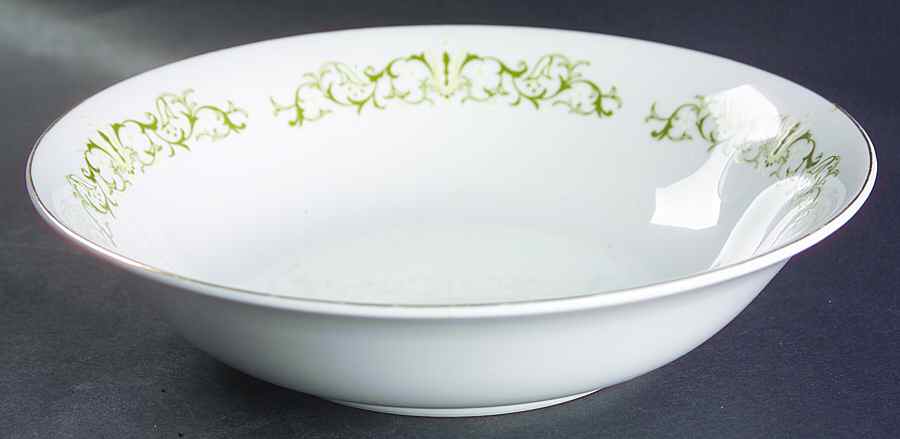 Bell Flower 9" Round Vegetable Bowl by Fine China of Japan-1