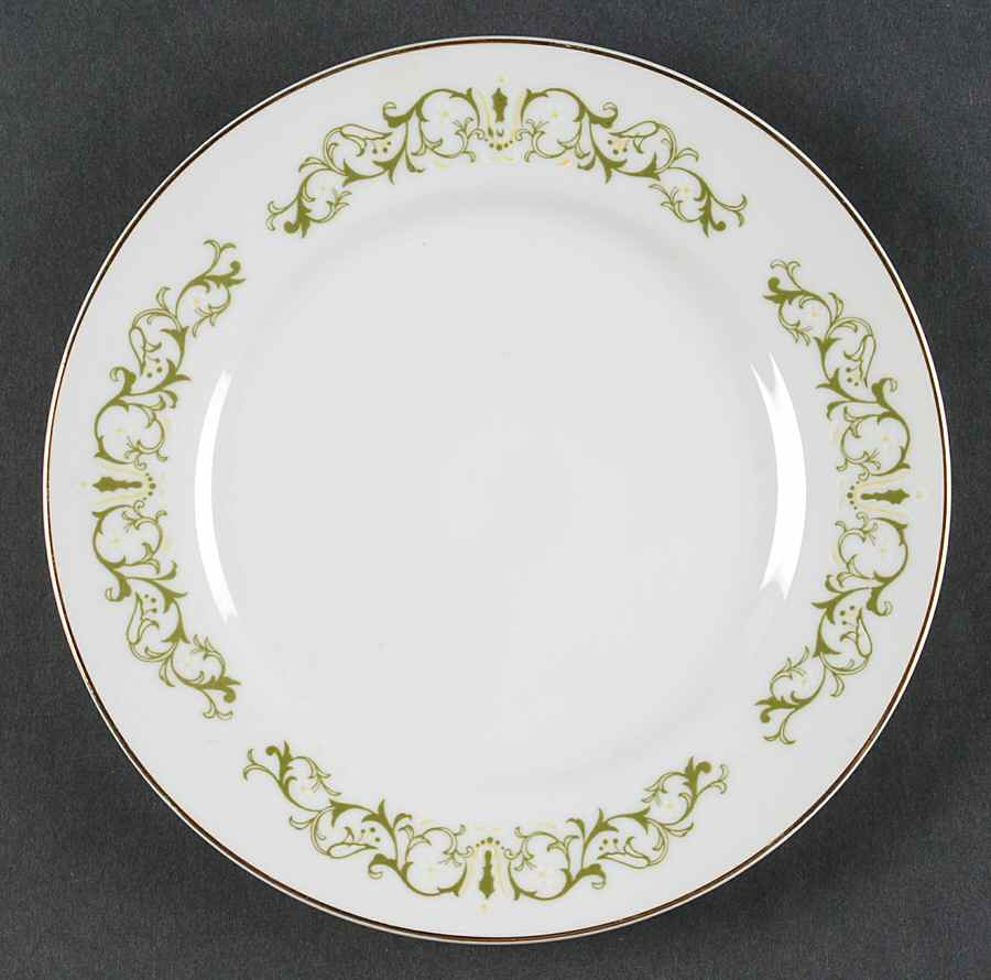 Bell Flower Salad Plate by Fine China of Japan-1