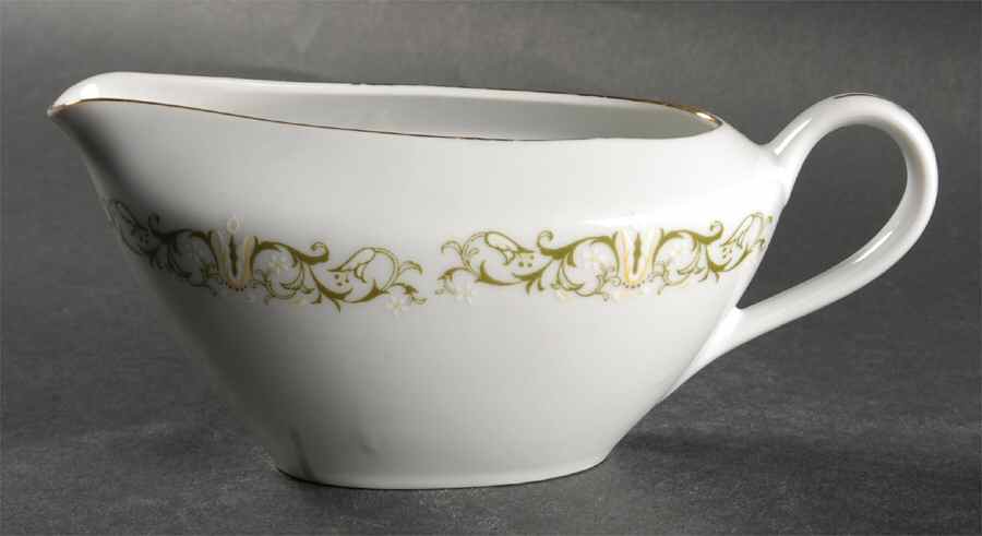 Bell Flower Gravy Boat by Fine China of Japan-1