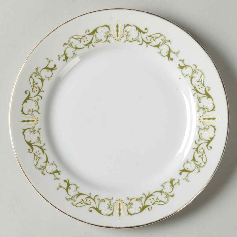 Bell Flower Bread & Butter Plate by Fine China of Japan-1
