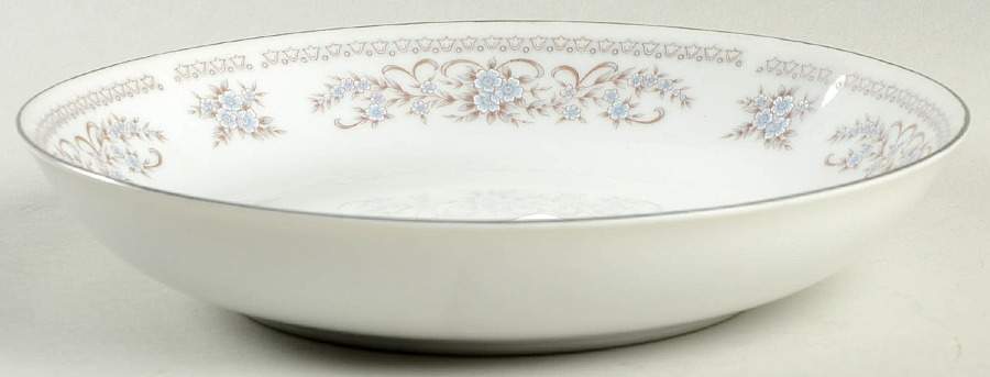 Blue Belle Coupe Soup Bowl by Fine China of Japan-1