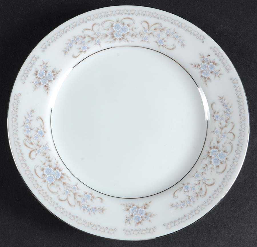 Blue Belle Bread & Butter Plate by Fine China of Japan-1