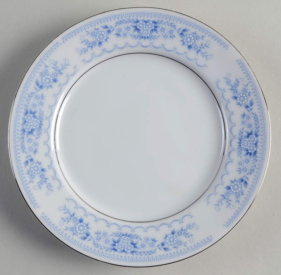 Blue Contessa Salad Plate by Fine China of Japan-1