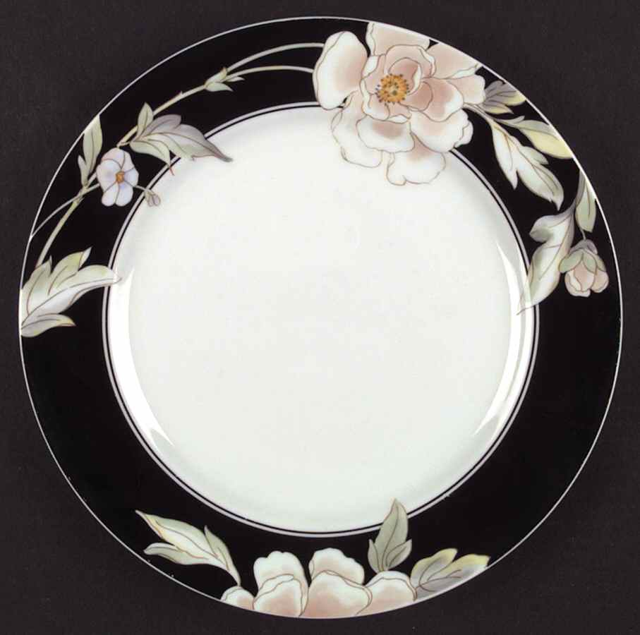 Black Magic Dinner Plate by Fine China of Japan-1