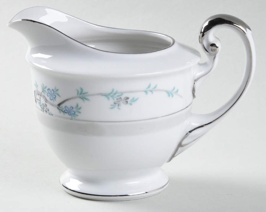 Blue Plum Creamer by Fine China of Japan-1