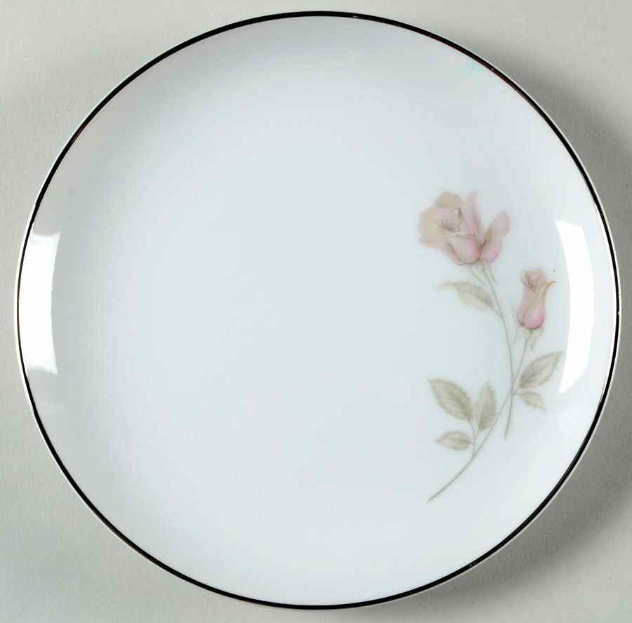Blushing Rose Bread & Butter Plate by Fine China of Japan-1