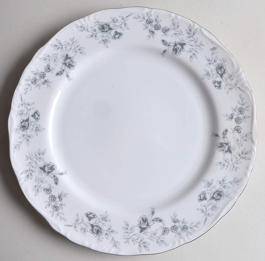 Blue Waltz Dinner Plate by Fine China of Japan-1