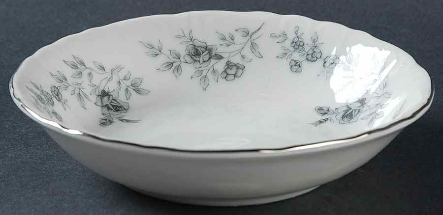 Blue Waltz Fruit/Dessert (Sauce) Bowl by Fine China of Japan-1