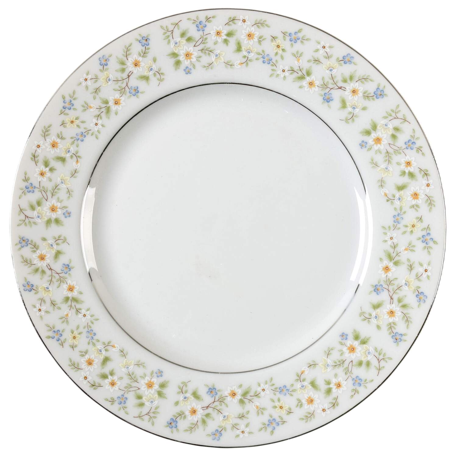 Bouquet Salad Plate by Fine China of Japan-1